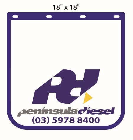 Peninsula Diesel Mudflap